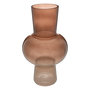 Voir la diapositive 1 : ATMOSPHERA Vase Design  Cloudy  40cm Ambre