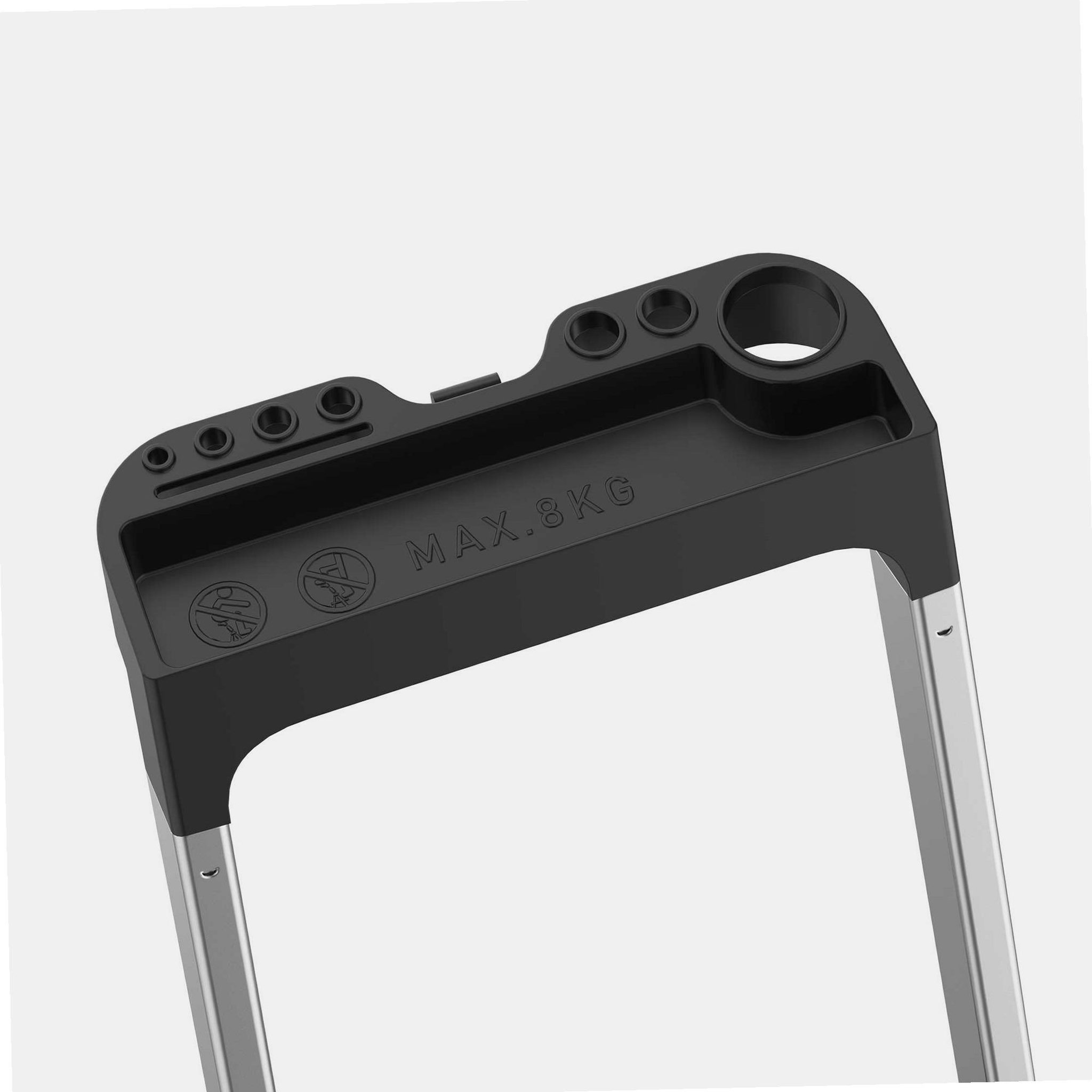 Voir la diapositive 6 : WERKAPRO Escabeau aluminium 6 marches - werka pro