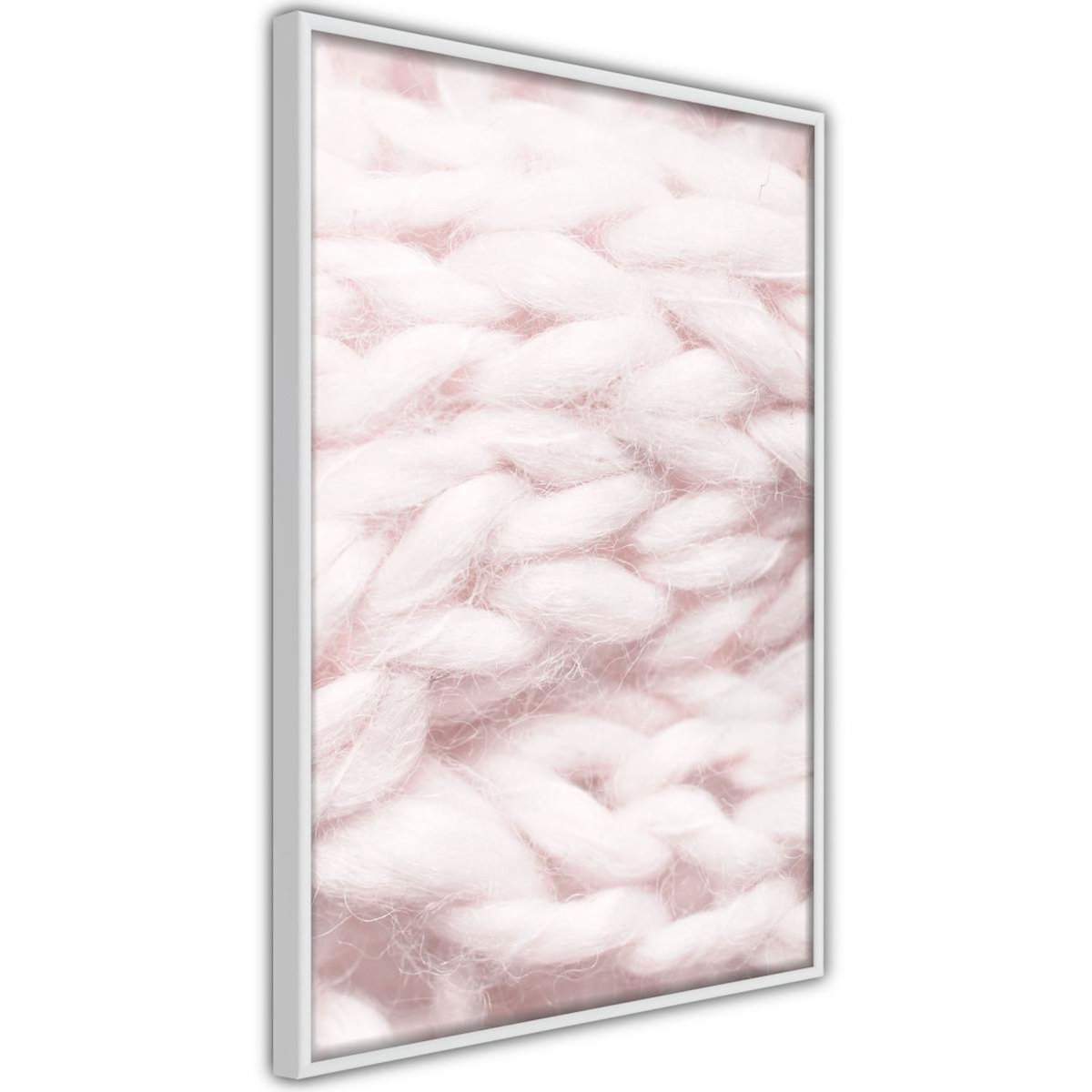 Paris Prix Affiche Murale Encadrée  Pale Pink Knit
