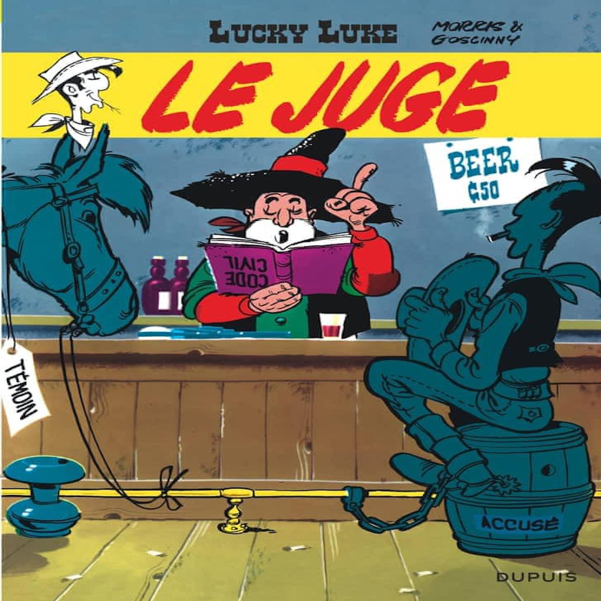 LUCKY LUKE TOME 13 : LE JUGE, Morris