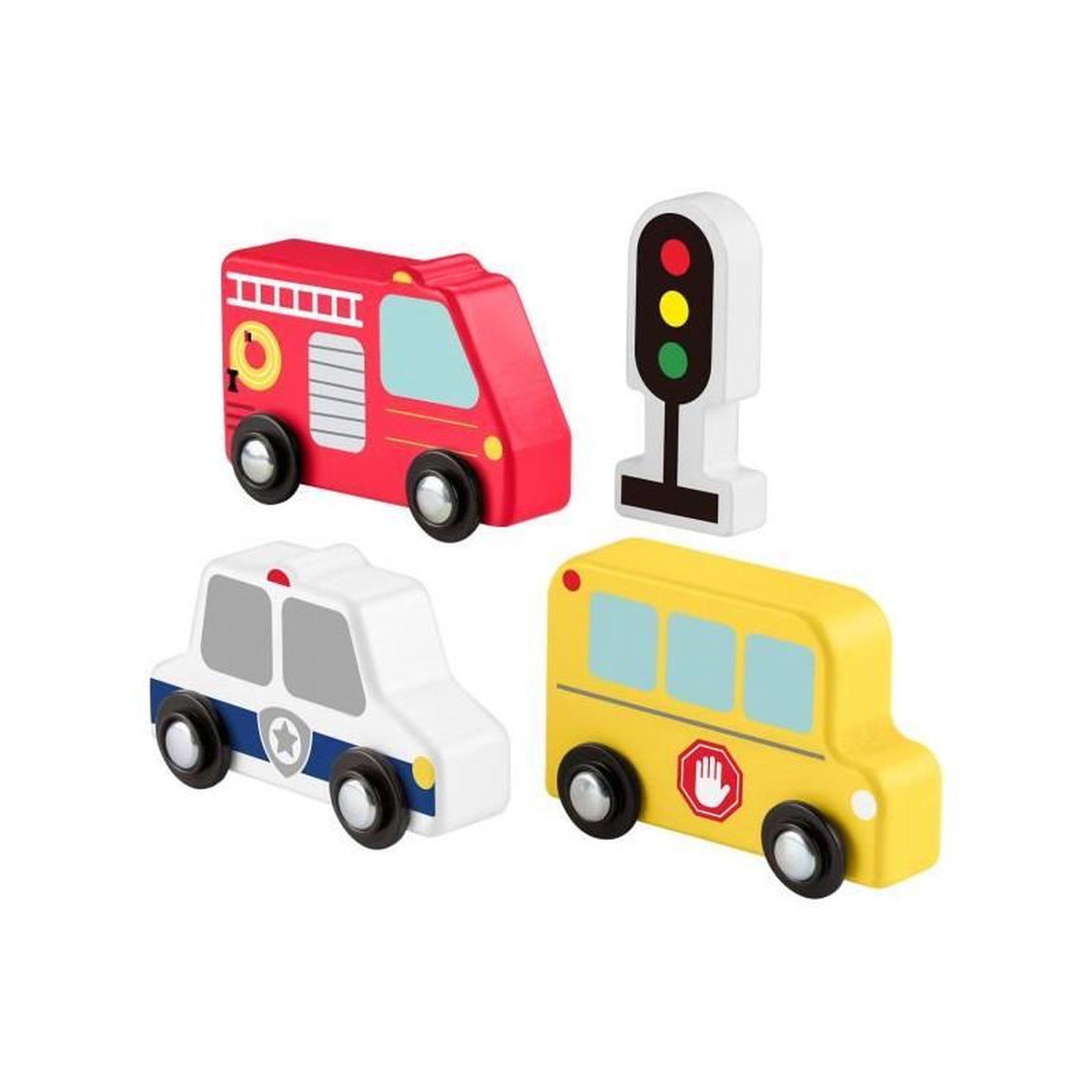 Voir la diapositive 4 : FISHER PRICE FISHER-PRICE Asst véhicules a pousse pack 5 - JCY32