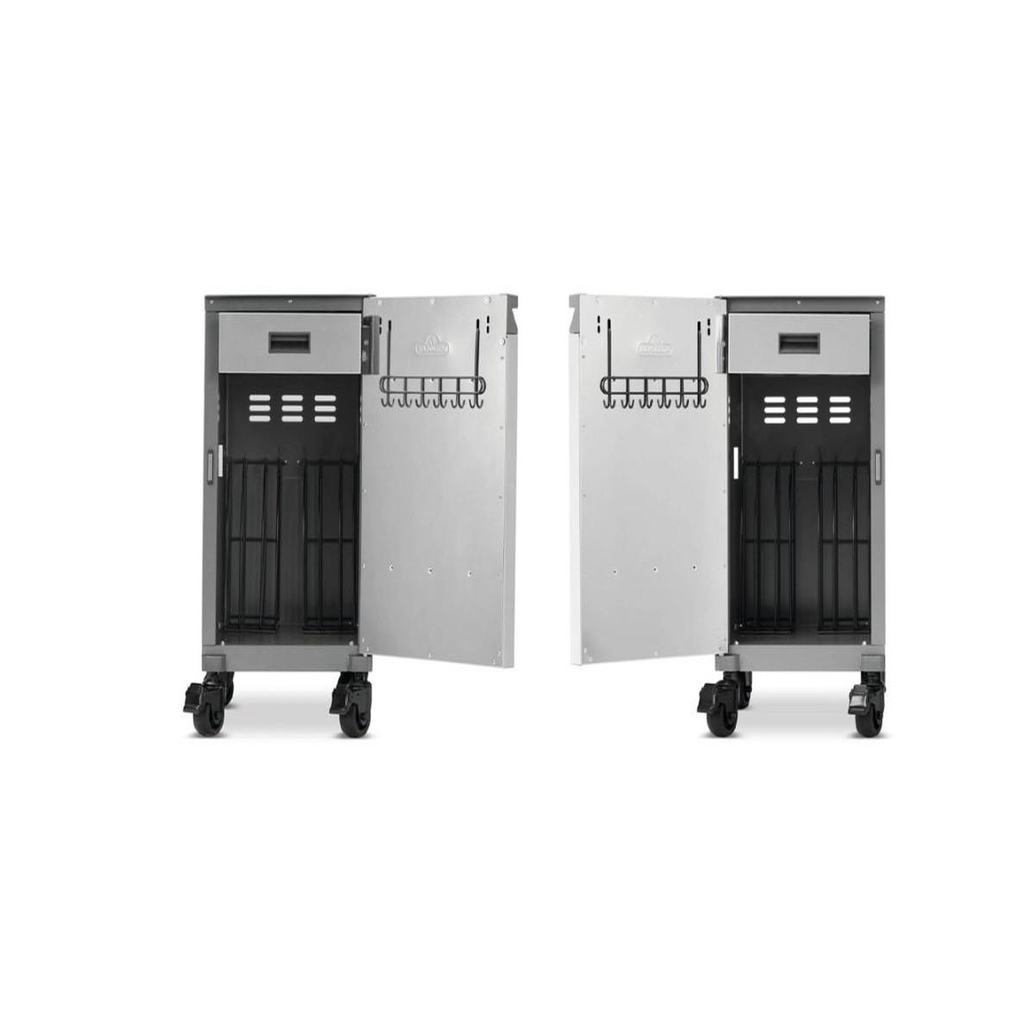Voir la diapositive 2 : NAPOLEON 2 meubles de rangement sous la tablette bbq prestige inox - napoléon