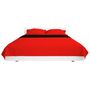 Voir la diapositive 3 : VIDAXL Couvre-lit matelasse double-face Rouge et noir 230x260 cm