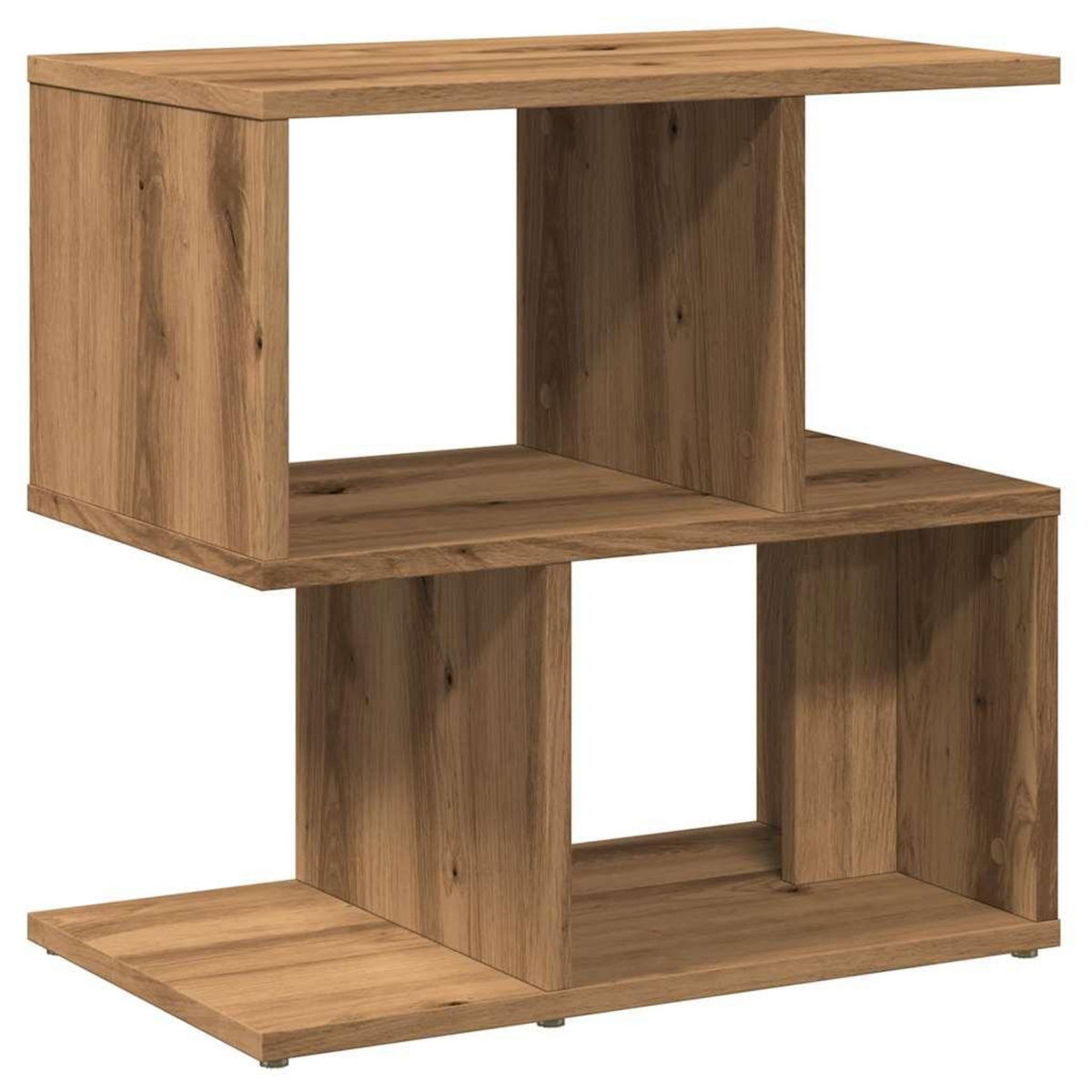 VIDAXL Table de chevet chene artisanal 50x30x51,5 cm bois d'ingenierie