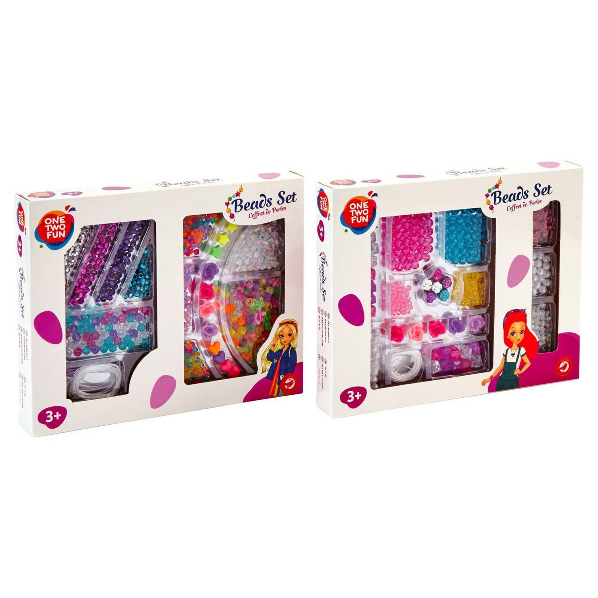 One Two Fun Coffret de perles