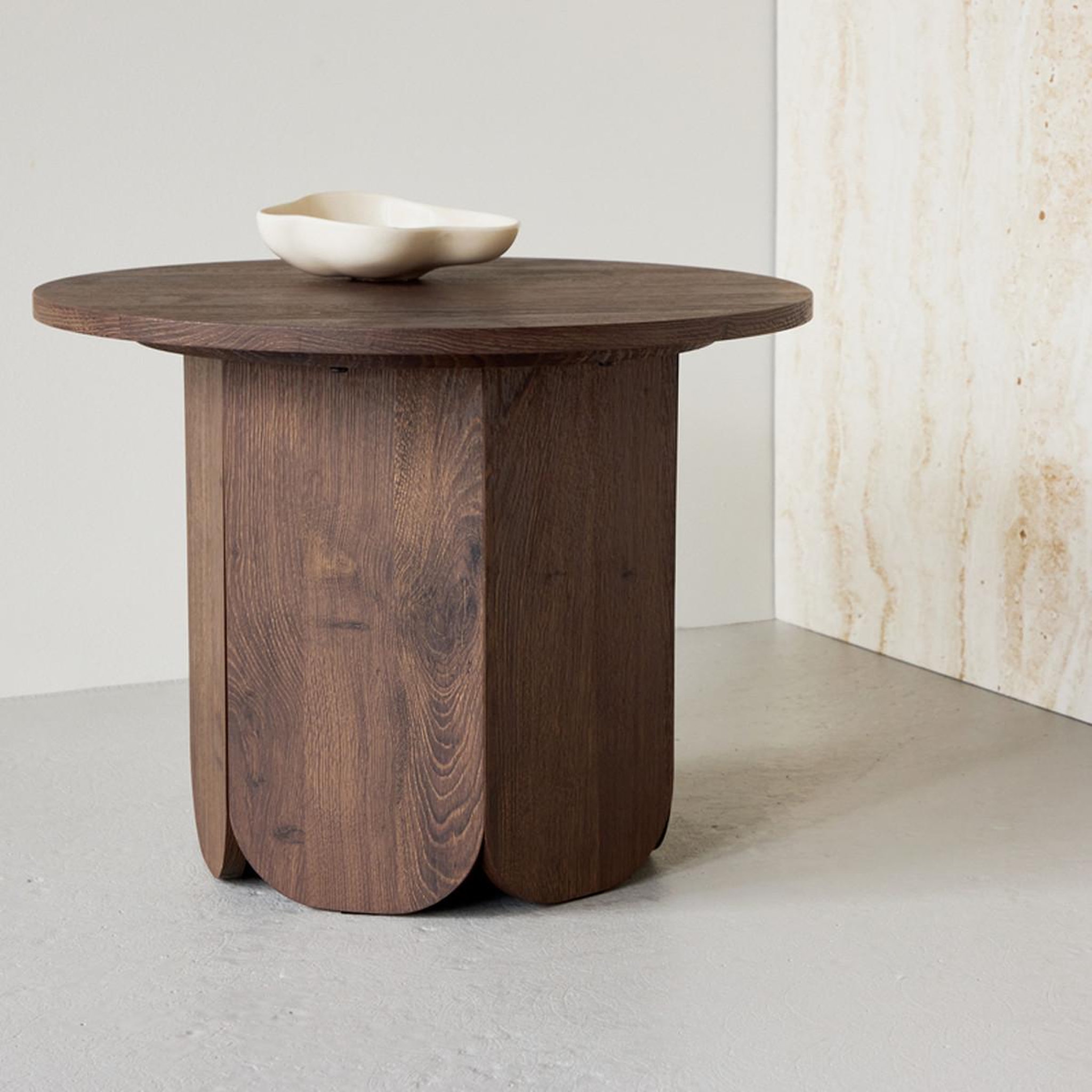 Voir la diapositive 3 : Paris Prix Table basse design  tekla  60cm marron