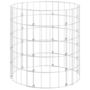 Voir la diapositive 2 : VIDAXL Poteau a gabion circulaire Acier galvanise Ø50x50 cm