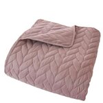 Paris Prix Couvre-lit en Microfibre  Tessa  220x240cm Rose