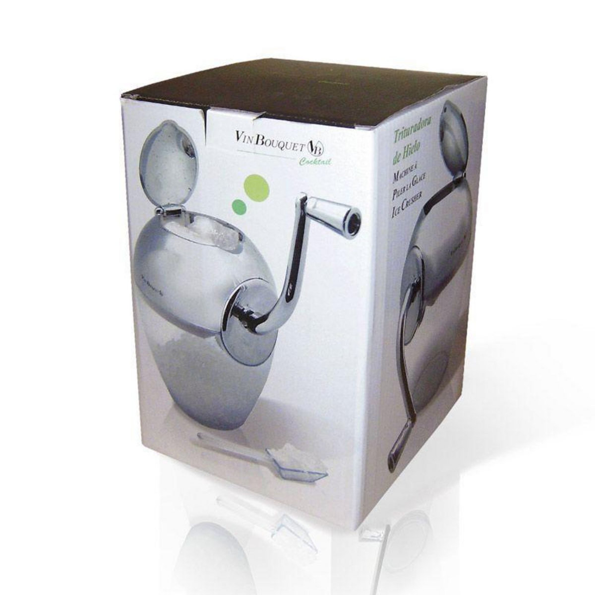 Vin Bouquet Machine à glace pilée avec cuillère