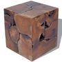 Voir la diapositive 5 : VIDAXL Tabouret Bois de teck massif