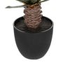 Voir la diapositive 2 : ATMOSPHERA Palmier Artificiel en Pot  Rivi  52cm Noir & Vert