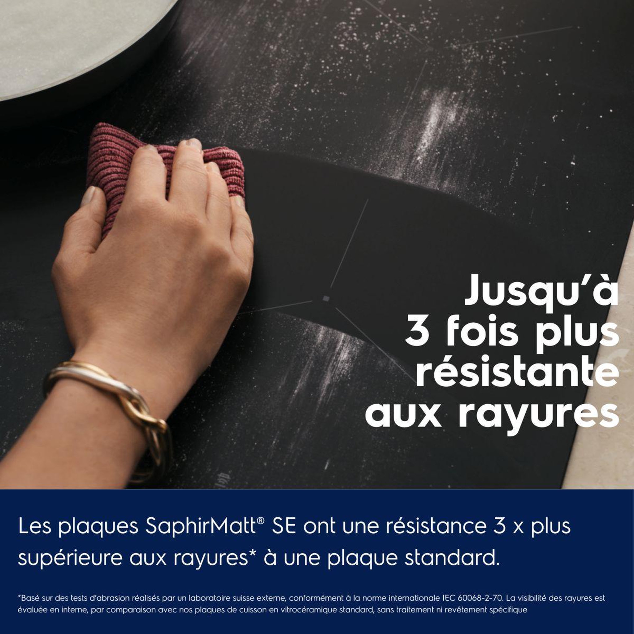 Voir la diapositive 3 : ELECTROLUX Plaque induction EIT60336CT SaphirMatt SE