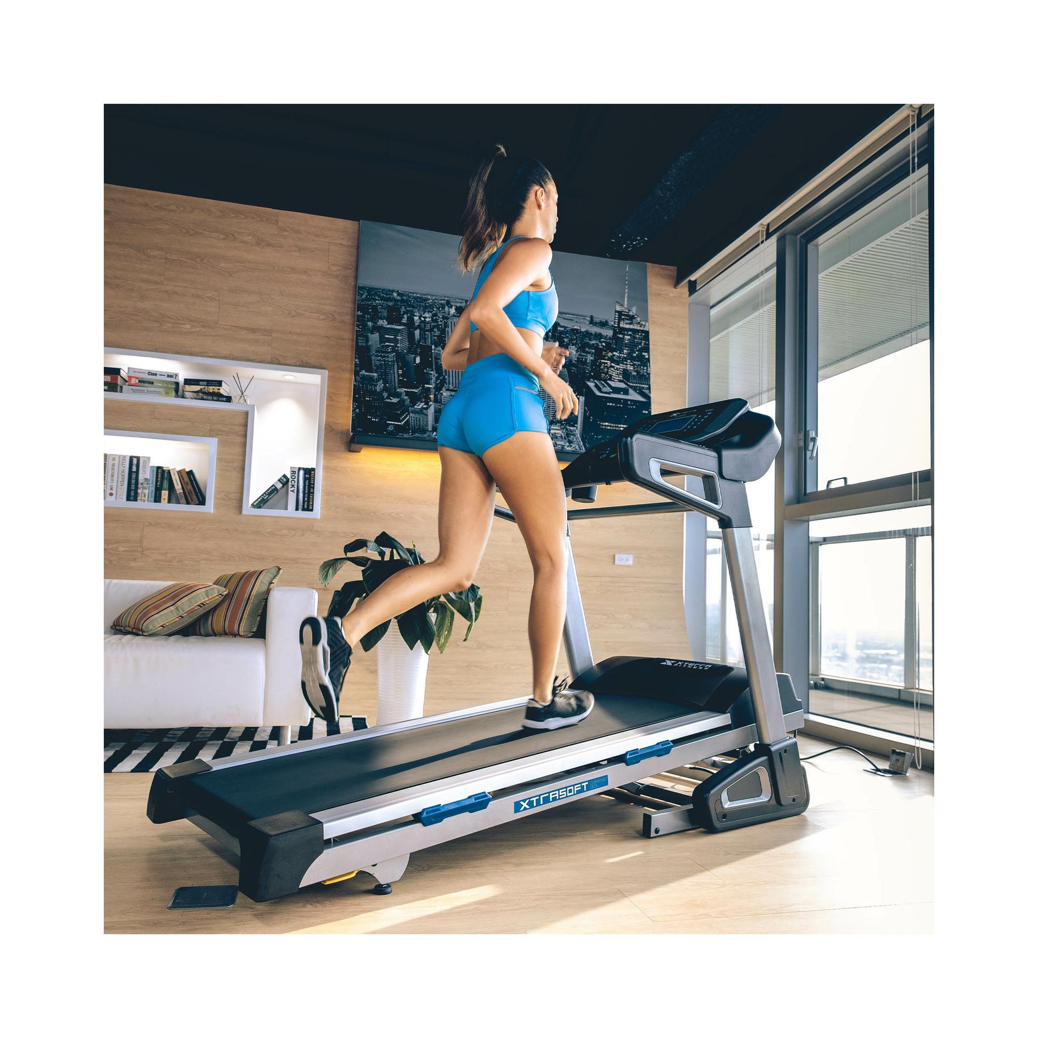 Voir la diapositive 4 : XTERRA Tapis de course motorisé - pliable - xterra - modèle trx 4500 - 18 km/h - bluetooth/app - maison/appartement