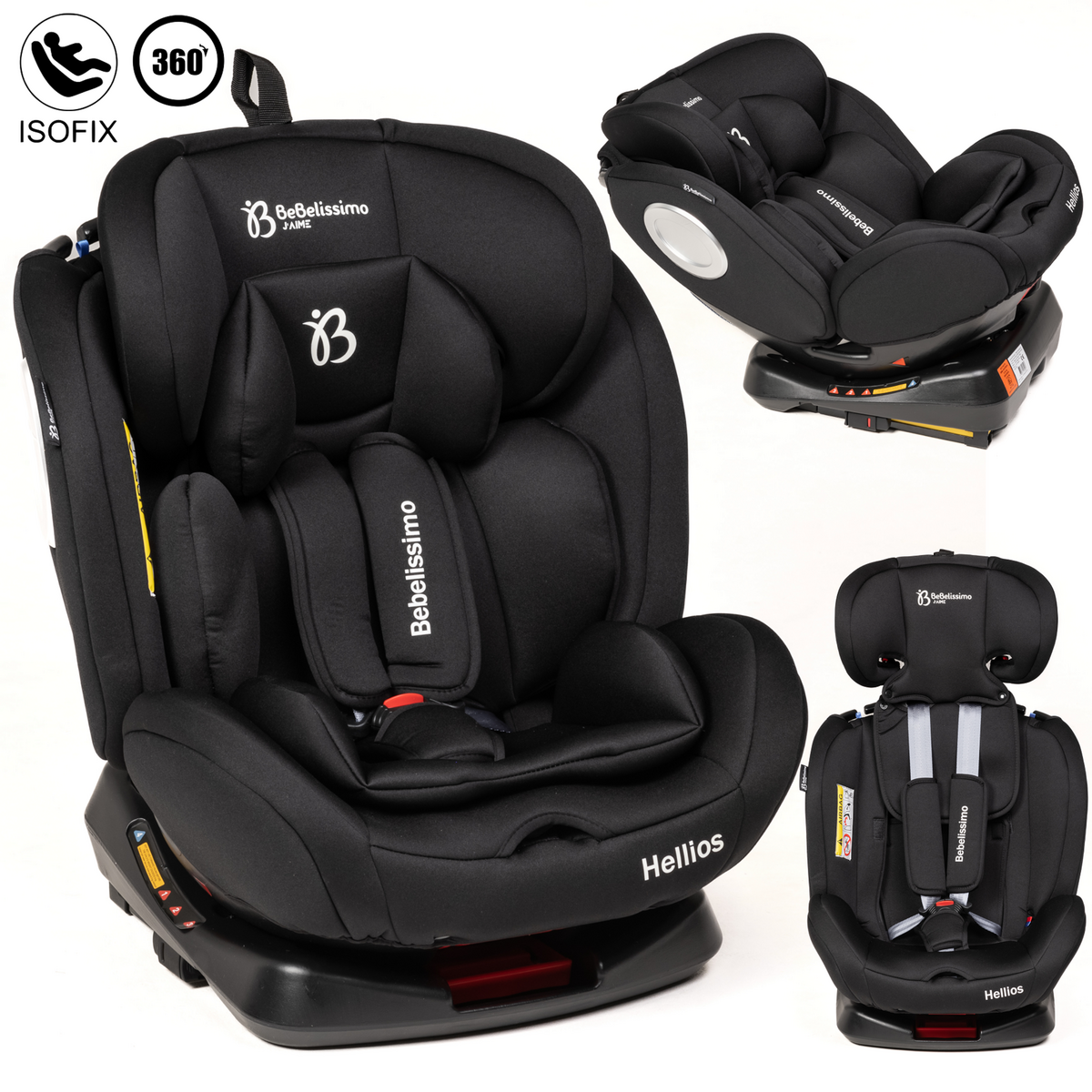 Siège auto isofix NINO pivotant 360° - 40-150 cm R129 i-Size