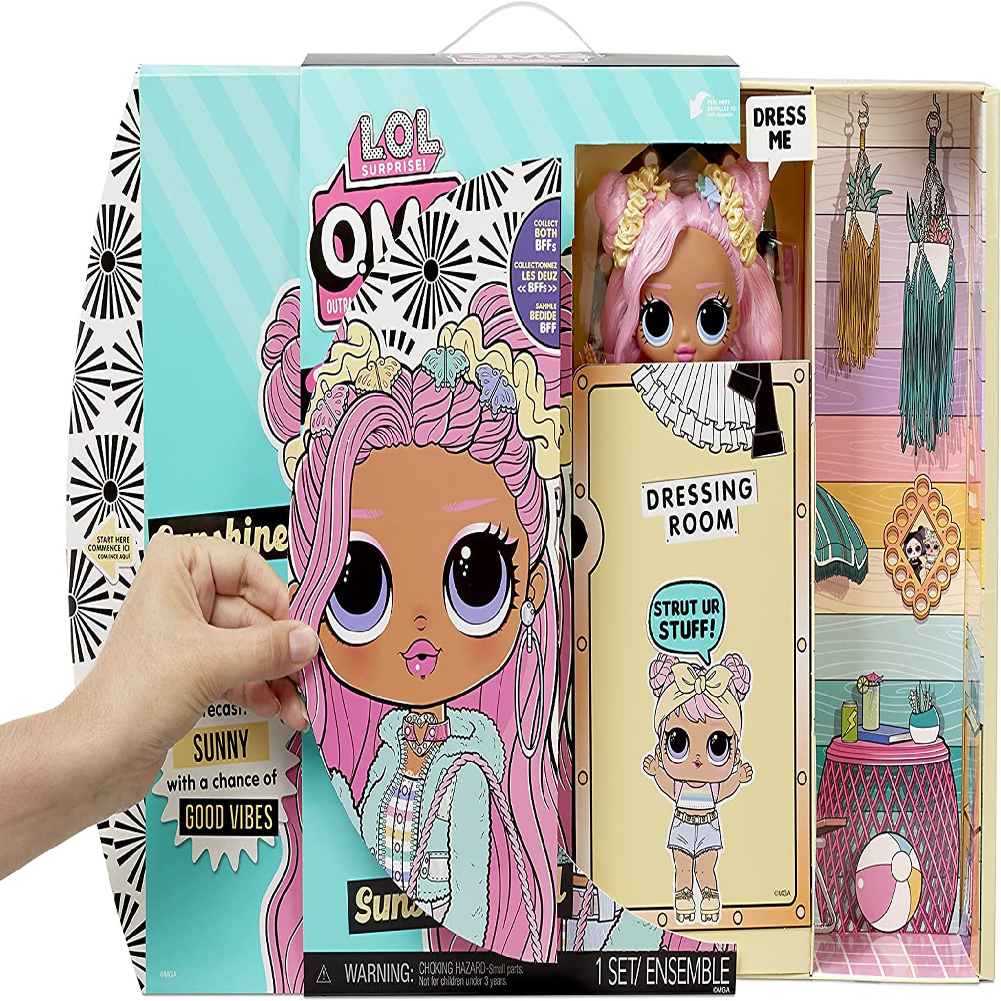 Voir la diapositive 2 : MGA L.O.L. Surprise! OMG Poupée Mannequin Sunshine Gurl