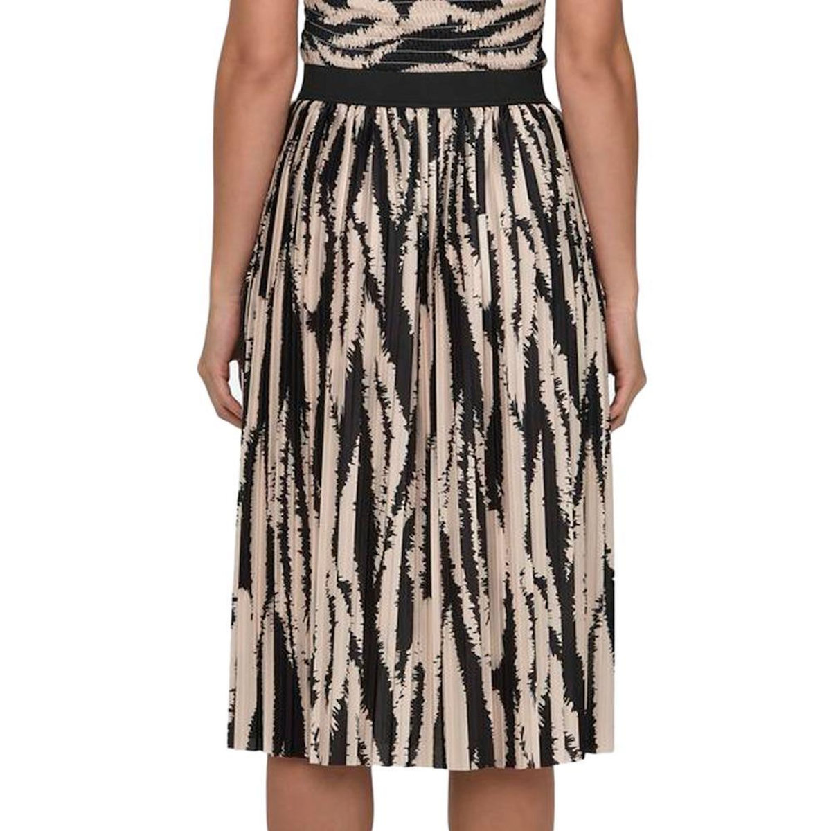 JACQUELINE DE YONG Jupe Plissé Beige Femme JDY Boa