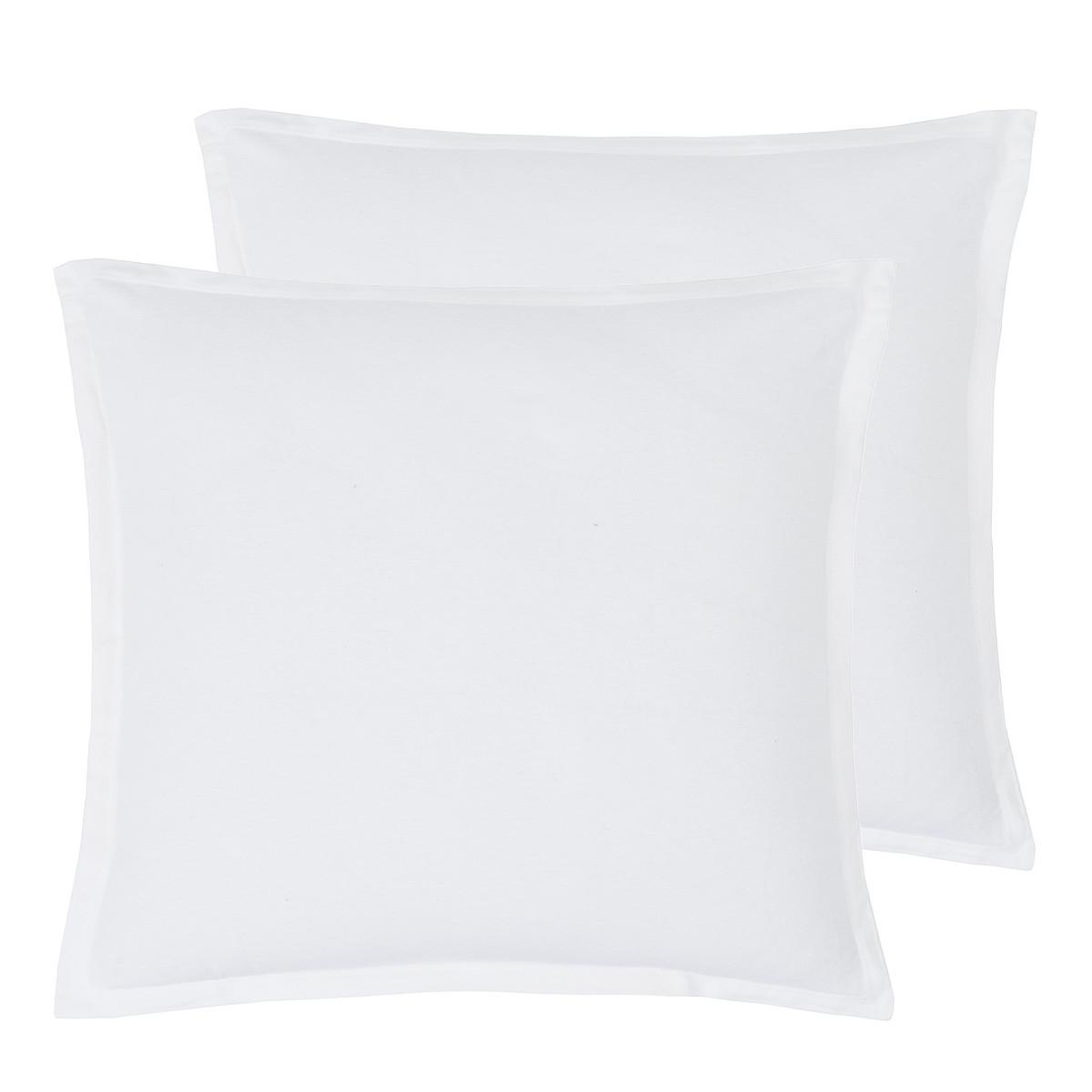 Voir la diapositive 1 : Sensei Maison Lot de 2 taies d'oreiller en flanelle de coton KLAPPEN
