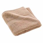 Paris Prix Serviette de Toilette  Elegance  50x90cm Noisette