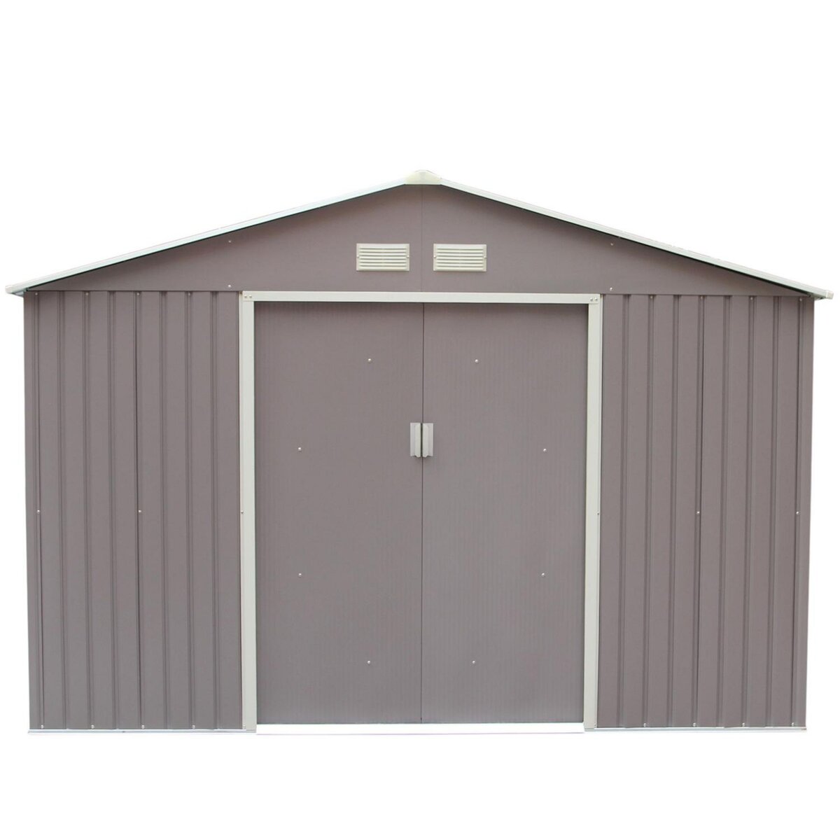 CONCEPT USINE Abri de jardin 10,85 m² en acier  gris SANCY