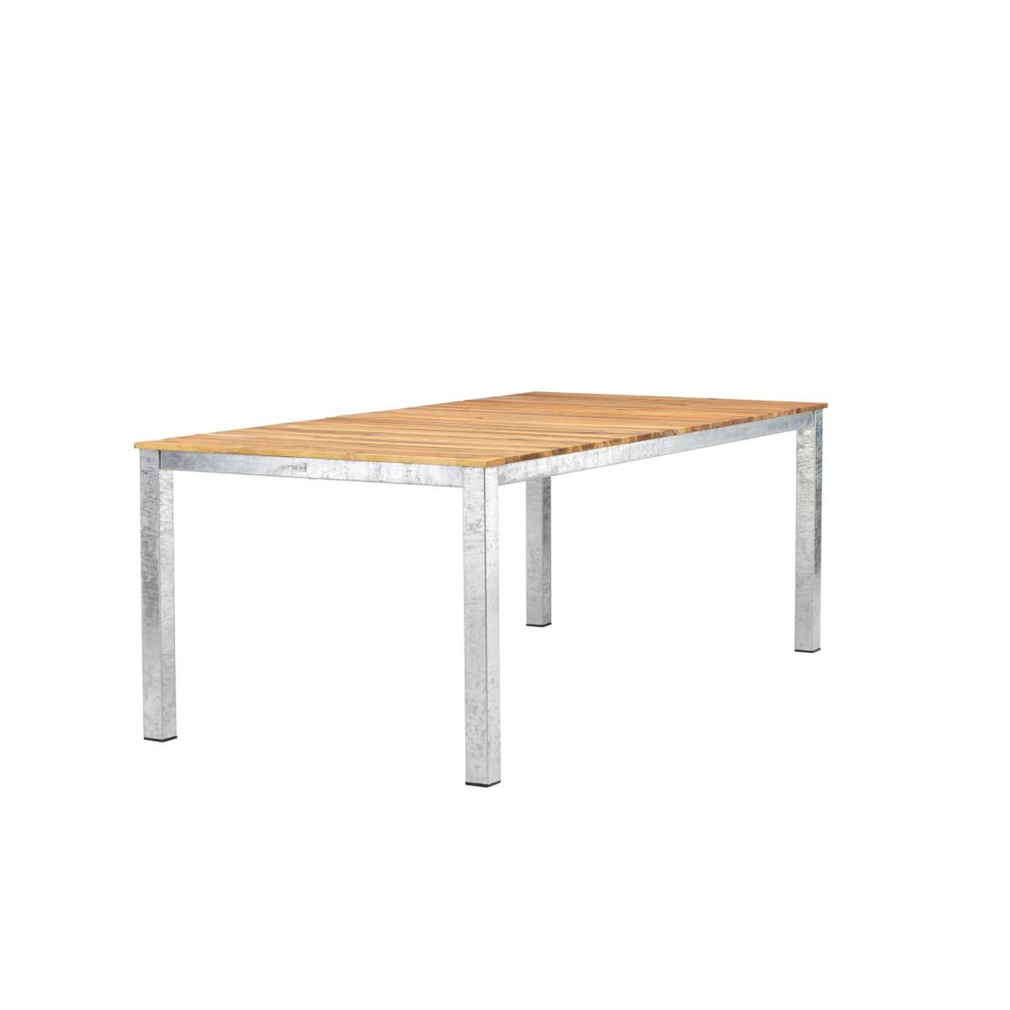 Voir la diapositive 3 : Paris Prix Table de jardin en bois  zenia  200cm naturel