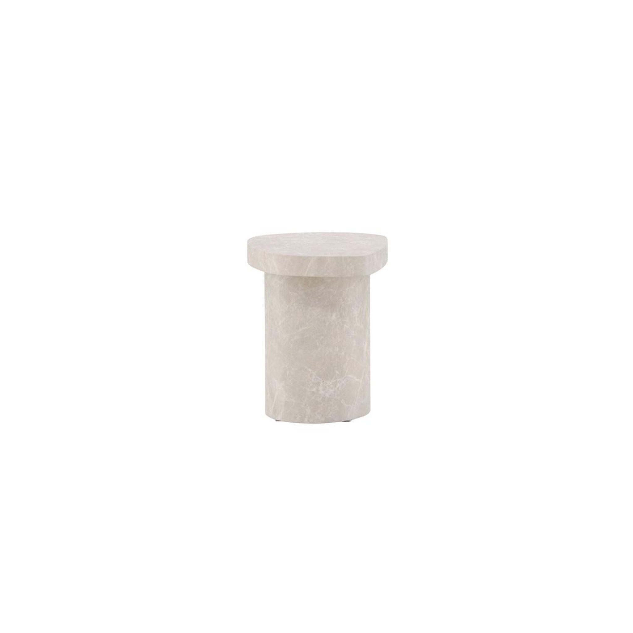 Voir la diapositive 2 : Paris Prix Table d'appoint design  bastad  50cm gris clair