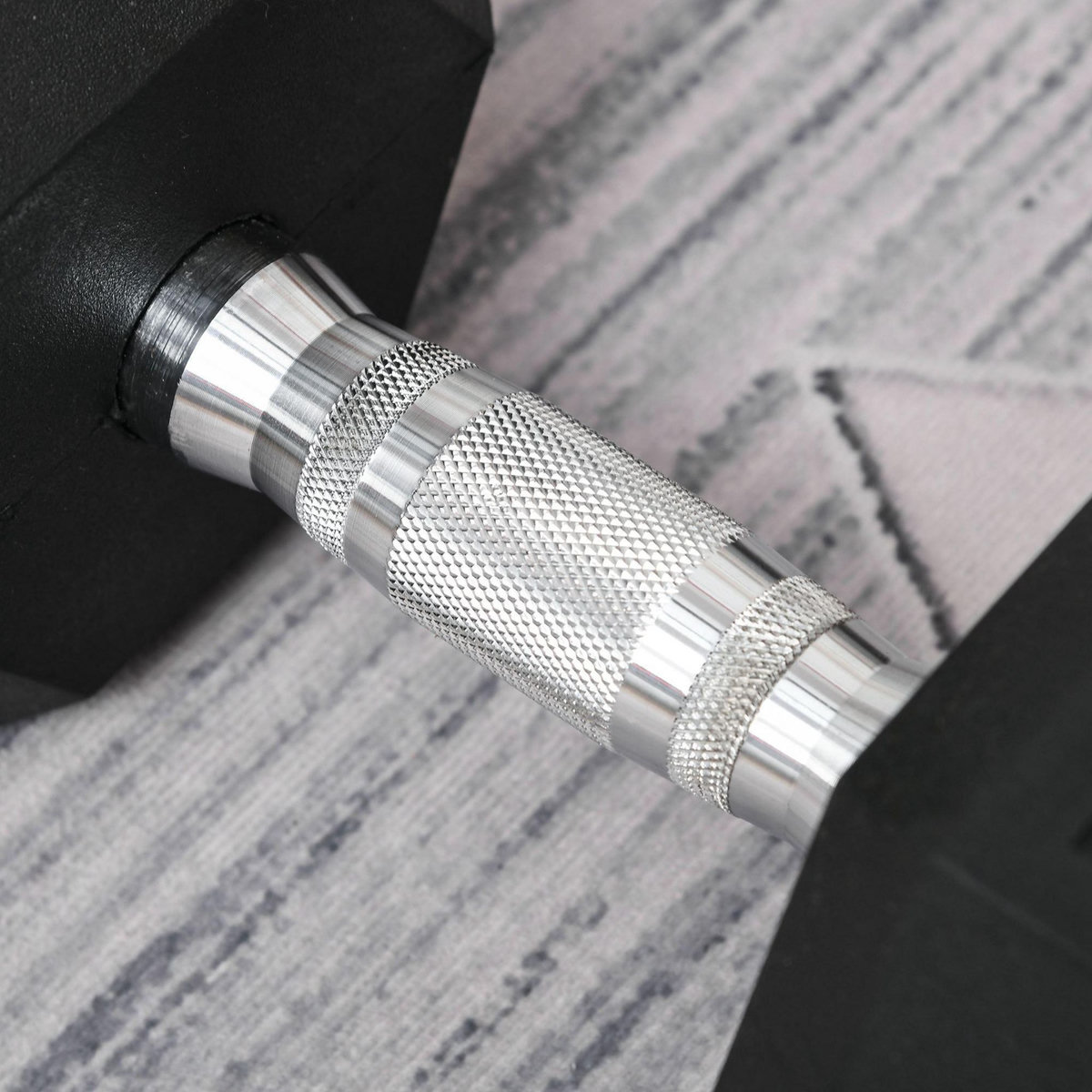 HOMCOM Haltère courte poids 20 Kg - entraînement musculaire & haltérophilie - acier caoutchouc noir