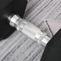 Voir la diapositive 5 : HOMCOM Haltère courte poids 20 Kg - entraînement musculaire & haltérophilie - acier caoutchouc noir