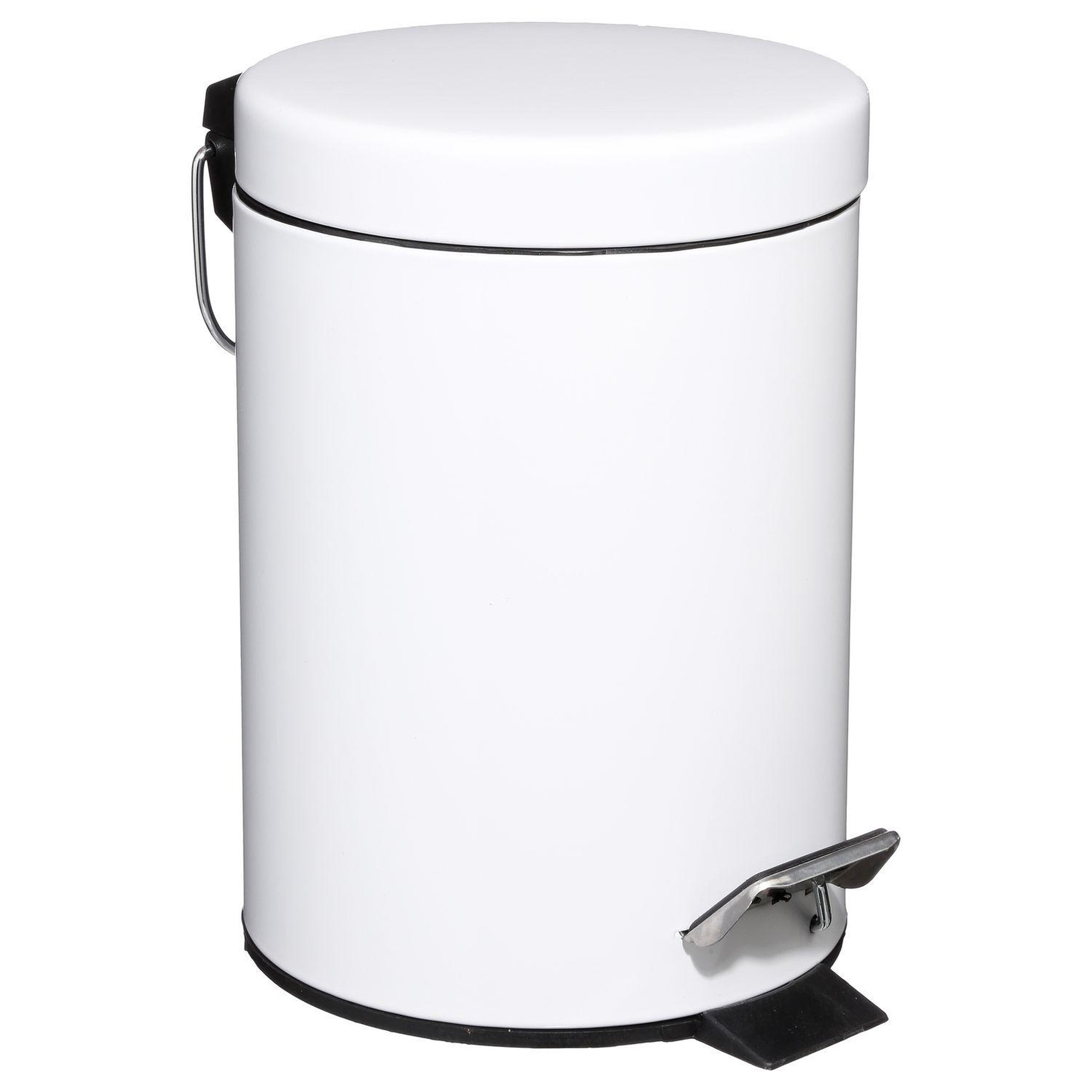 ATMOSPHERA Poubelle - 3L. - Métal - Blanc