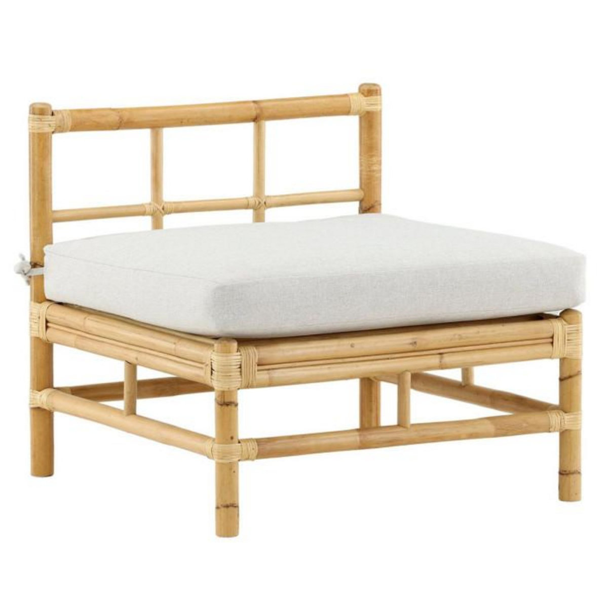 Paris Prix Canapé de Jardin  Cane  75cm Naturel