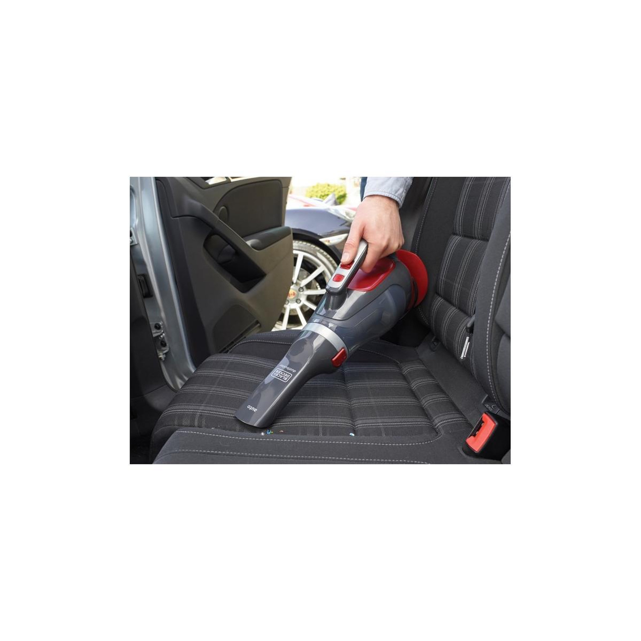 Voir la diapositive 3 : Black et Decker Aspirateur à main allume-cigare 12v spécial voiture - ADV1200