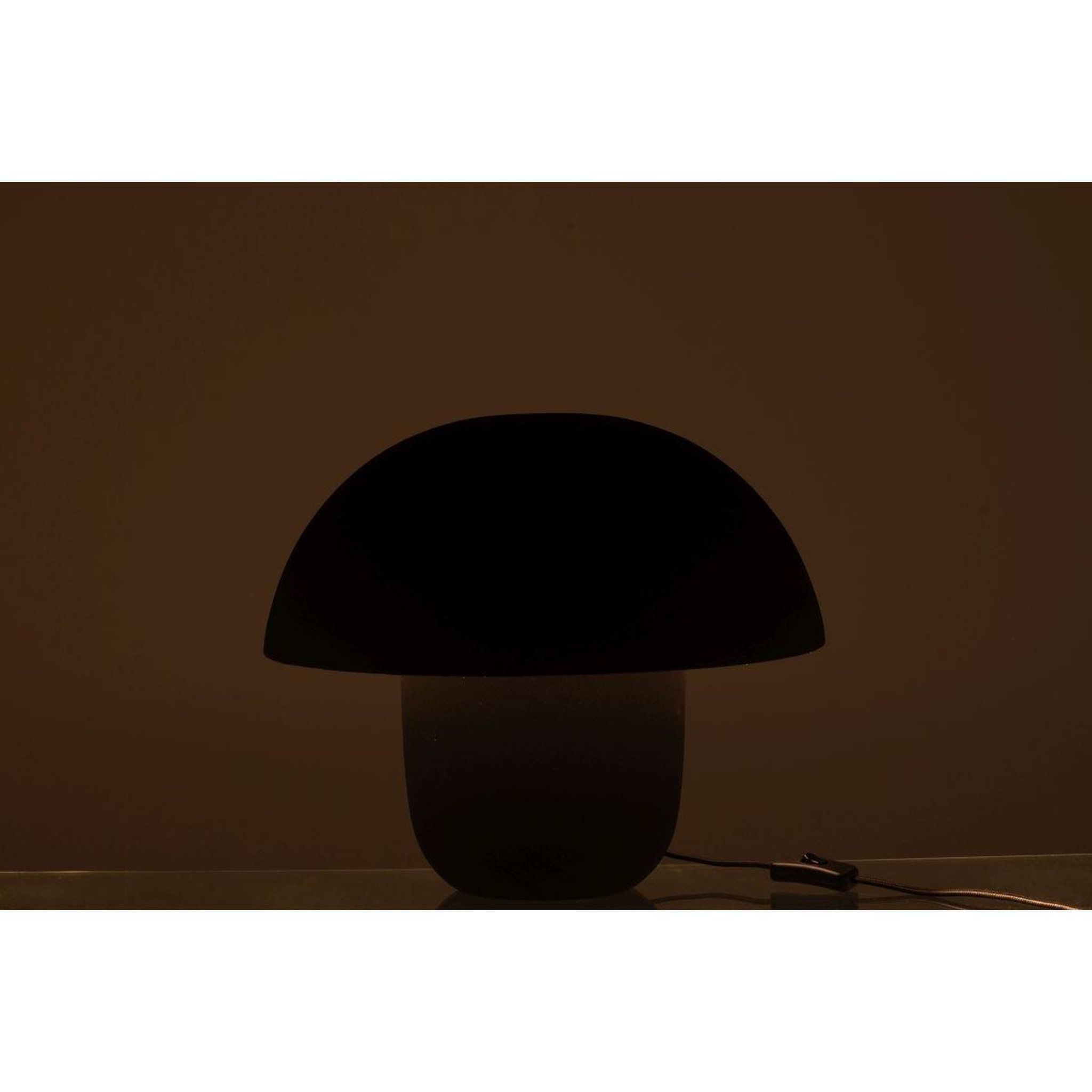 Voir la diapositive 4 : J-LINE Lampe à poser en métal  merle  35cm noir
