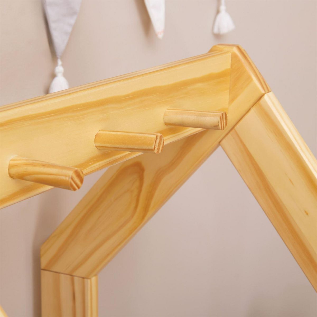 IDIMEX Penderie enfant SALLY en pin massif