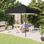 Voir la diapositive 1 : VIDAXL Tente de reception pliable Noir 3x3 m