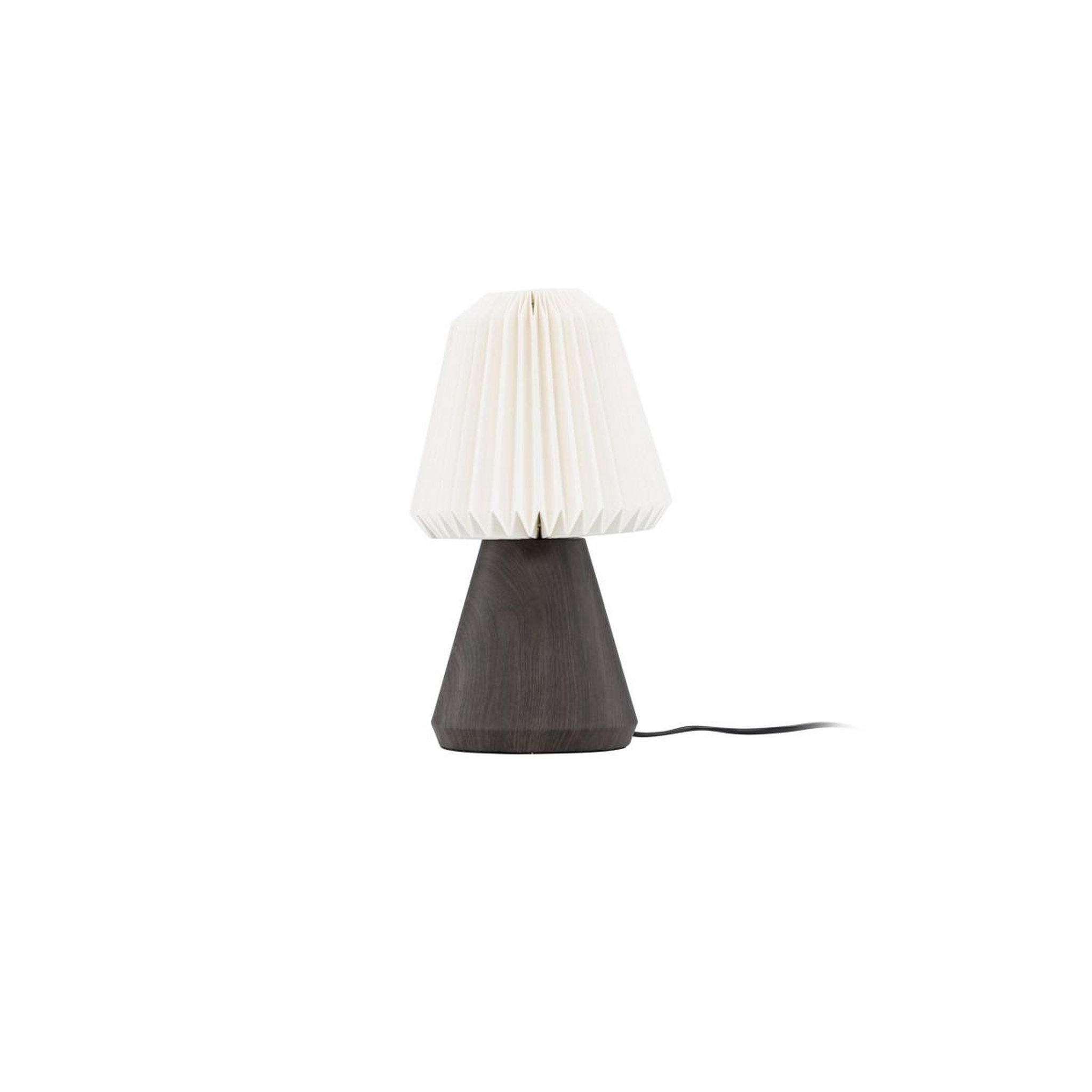 Voir la diapositive 5 : Paris Prix Lampe à poser design  fjallen  33cm marron