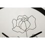 Voir la diapositive 3 : Paris Prix Horloge Murale en Verre  Rose  40cm Multicolore