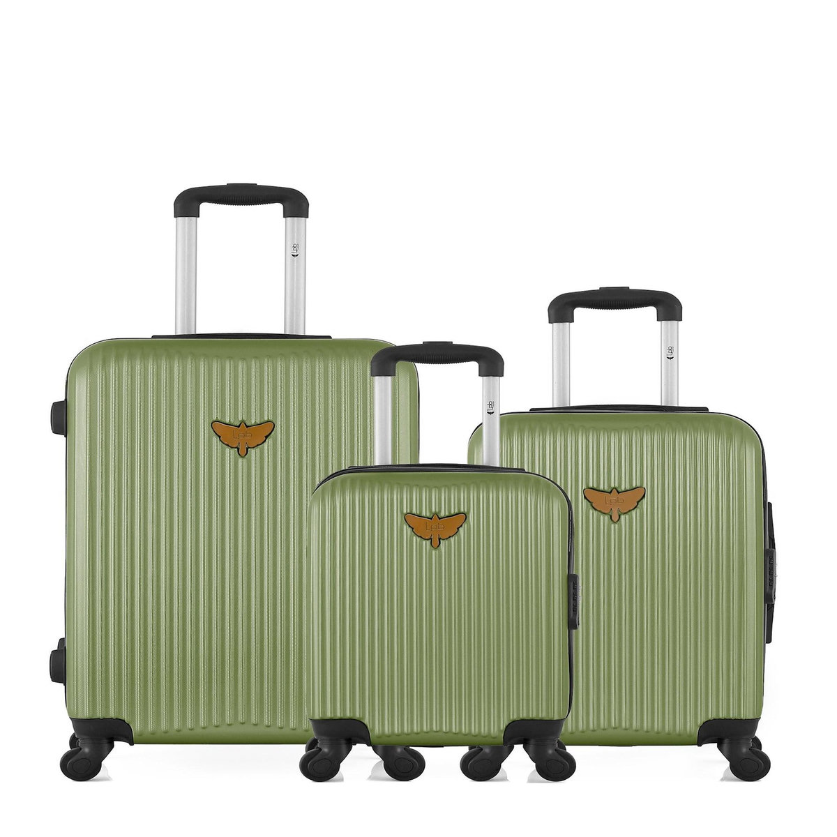 LES P'TITES BOMBES LPB LPB LUGGAGE - Lot de 3 - Valise weekend, valise cabine et valise cabine XXS AGATA