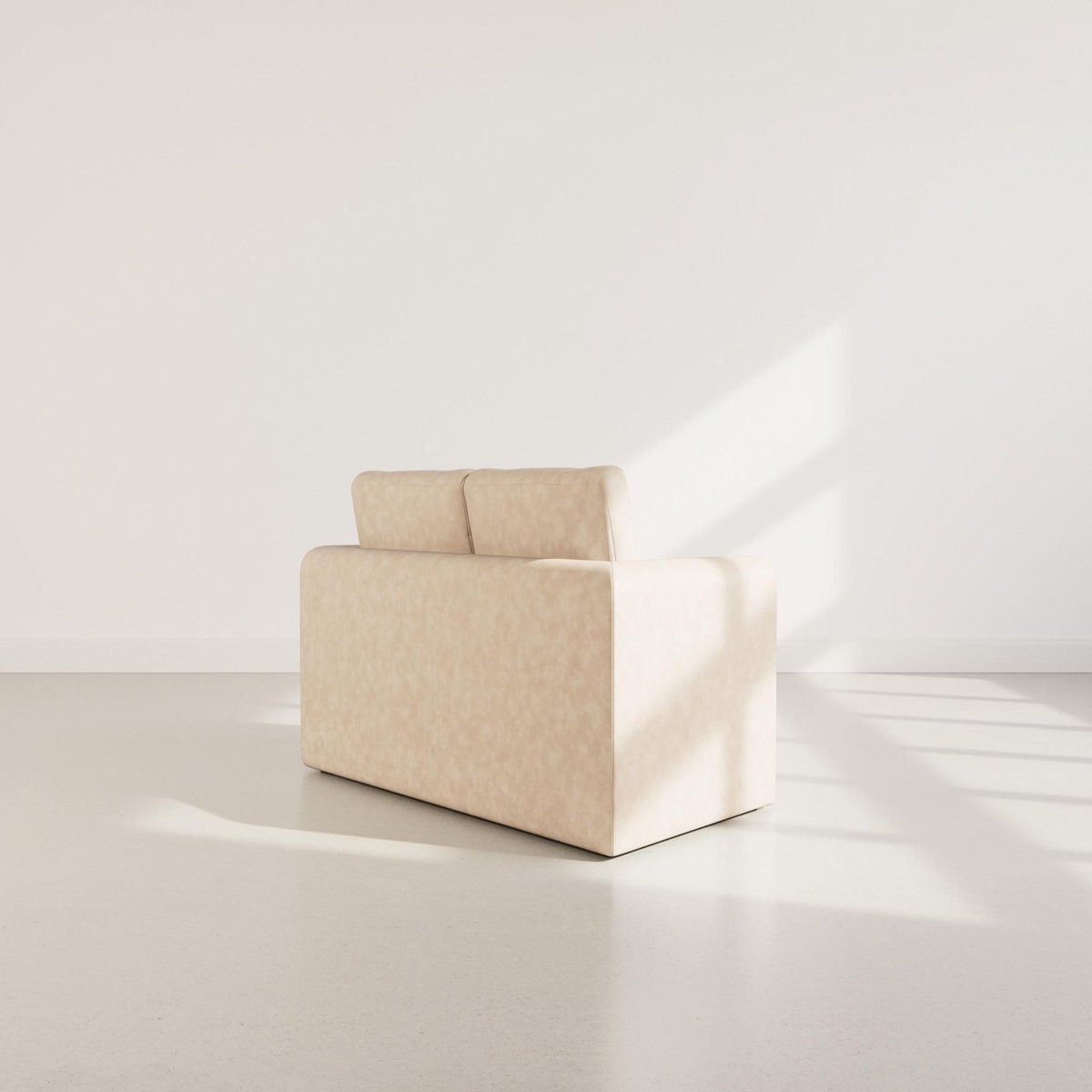 BEST MOBILIER Marilia - canapé 2 places convertible déplimousse en simili