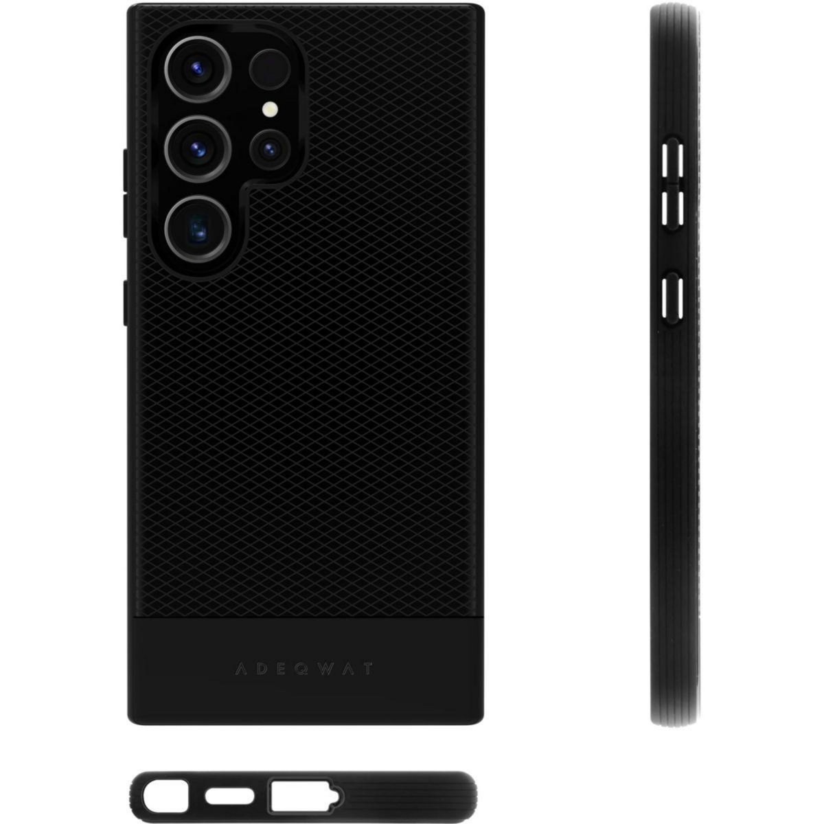ADEQWAT Coque Samsung S24 Ultra Noire