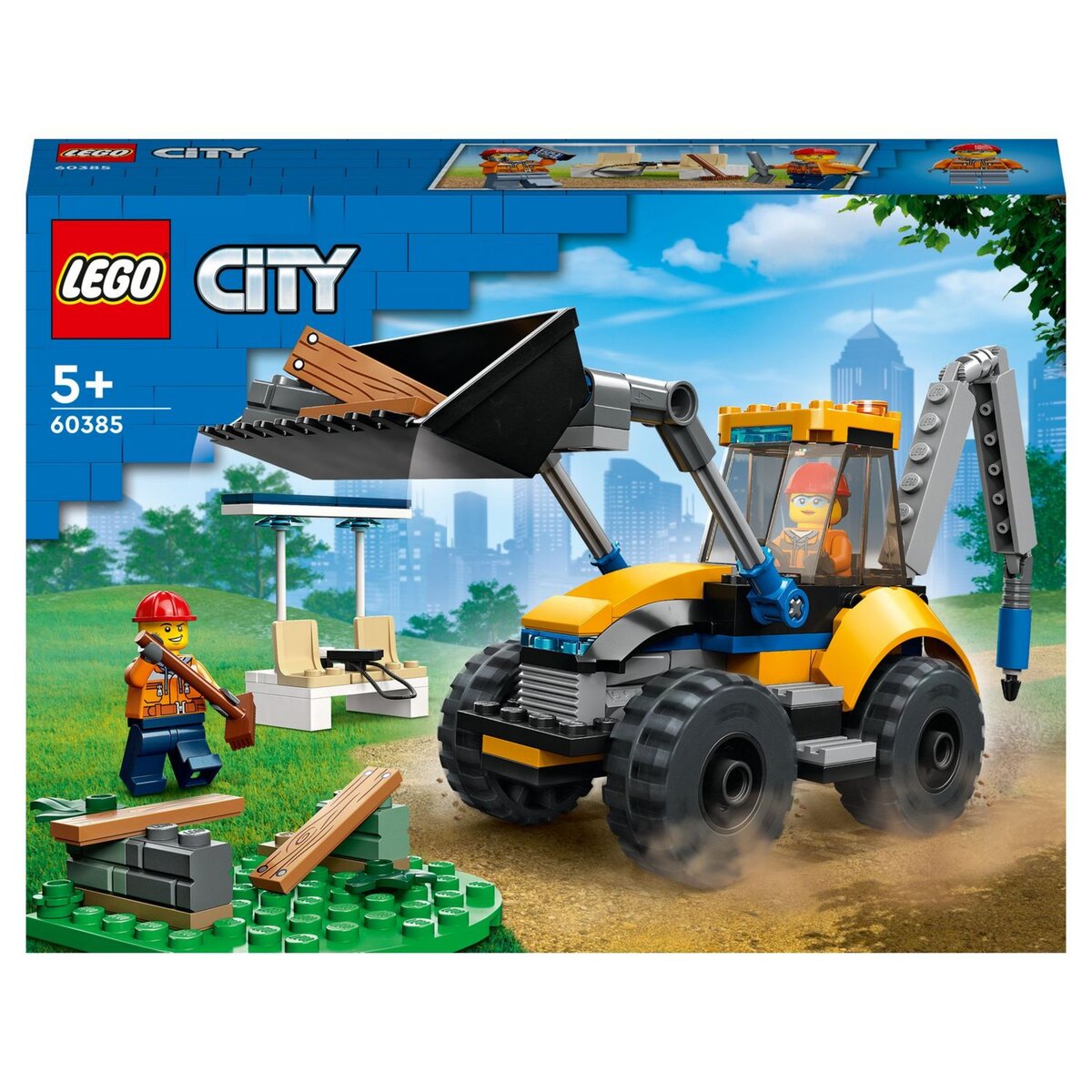 LEGO City - Les camions de chantier et la grue à boule de démolition  (60391)