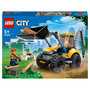 Voir la diapositive 1 : LEGO City 60385 La pelleteuse de chantier, Jouet Engin de Chantier, Jeu de Construction de Véhicules