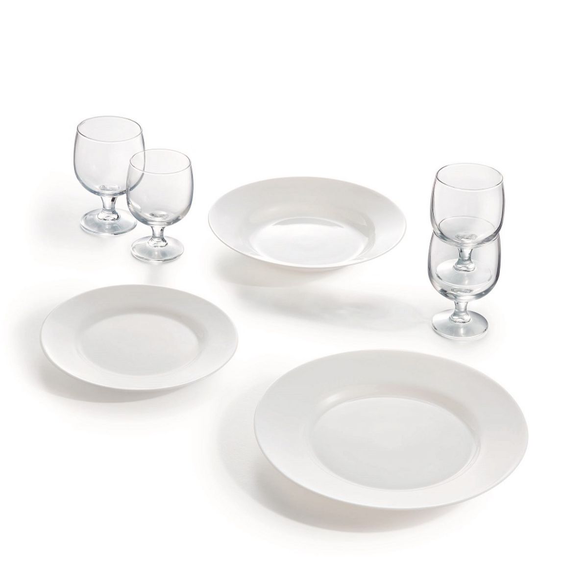 ARC Service 18 pièces opale blanc EVERYDAY