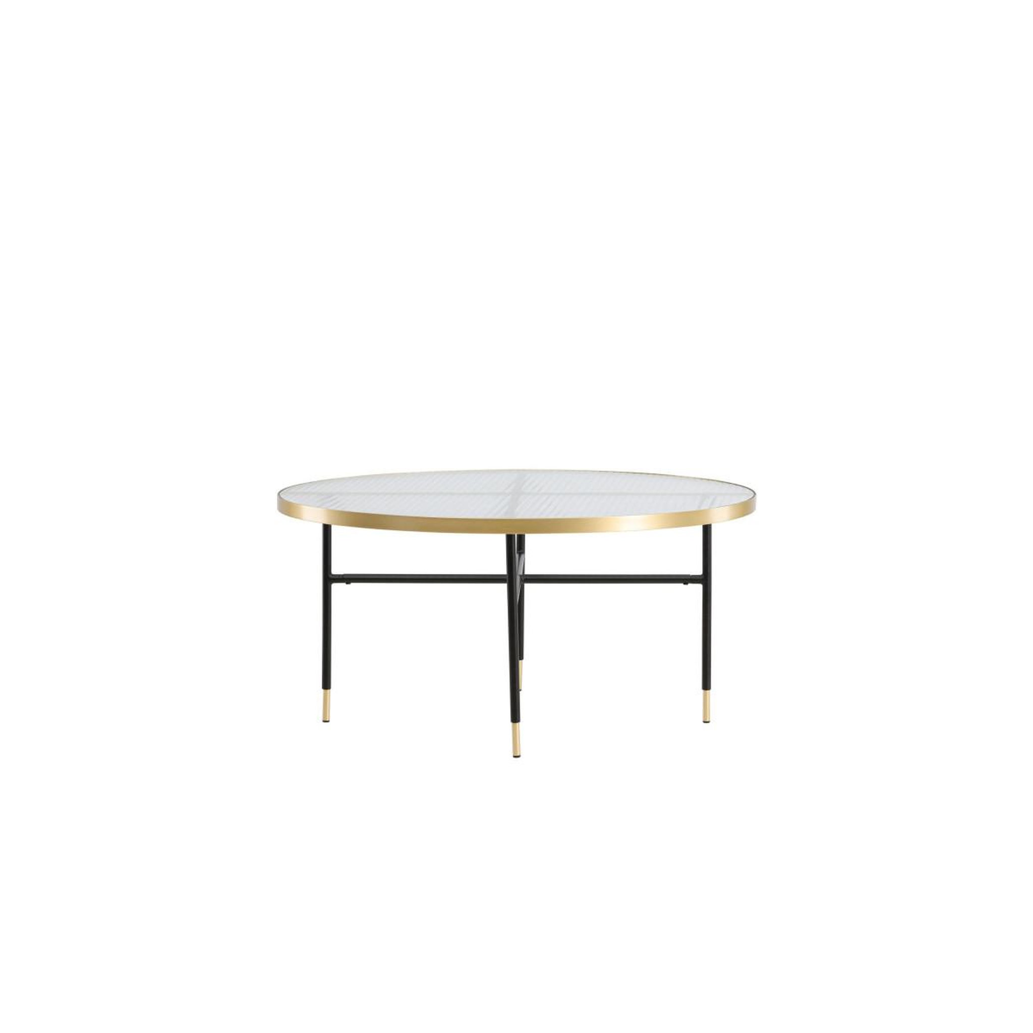 Voir la diapositive 3 : Paris Prix Table basse design en verre  bubbles  98cm or