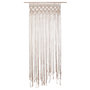 Voir la diapositive 1 : ATMOSPHERA Rideau à fil design macramé Rituality - L. 90 x H. 200 cm - Beige
