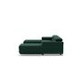 Voir la diapositive 6 : BEST MOBILIER Pablo - canapé panoramique en u - 7 places - convertible avec coffres et têtières réglables - en velours
