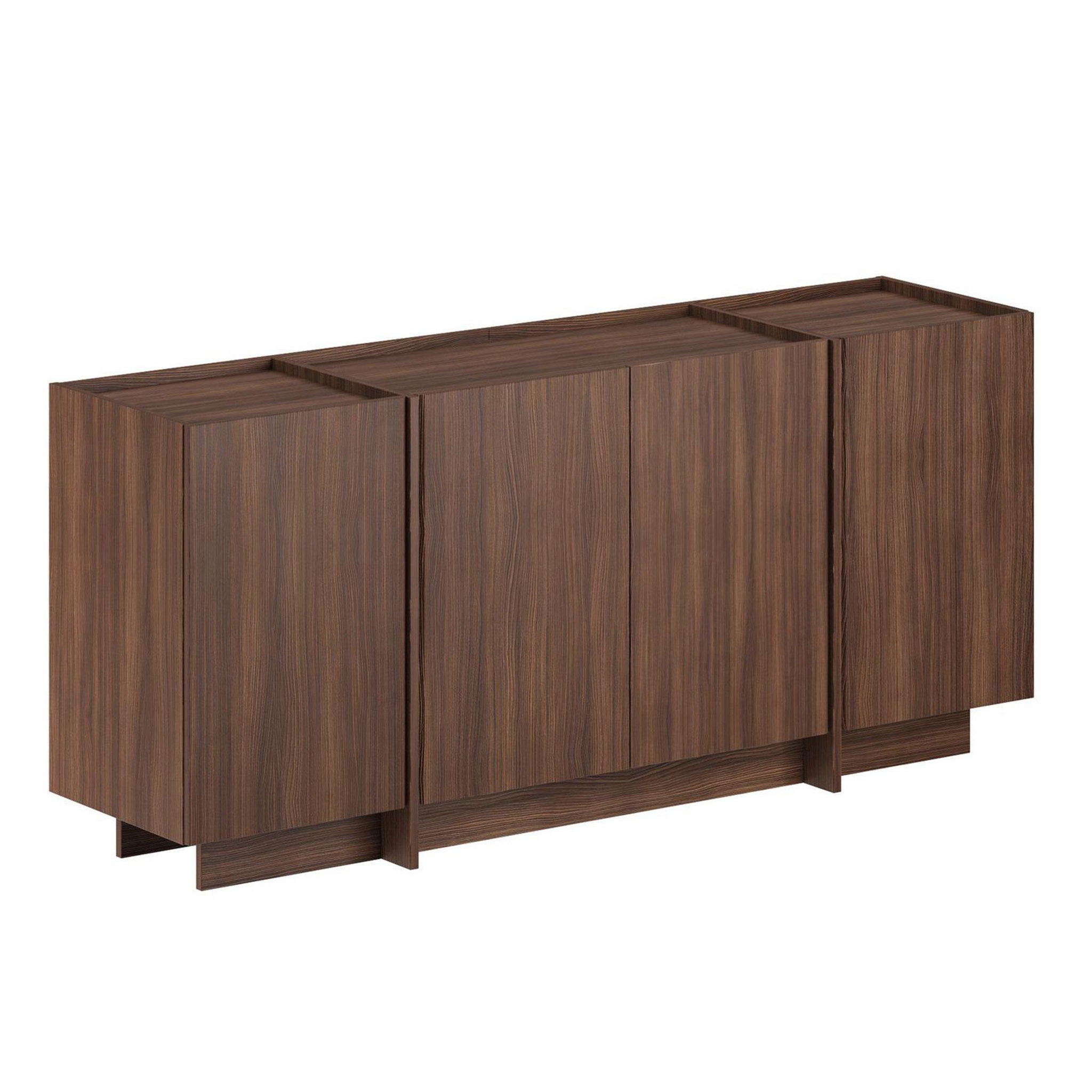 Habitat et Jardin Buffet en bois  dorma  - 180 x 45 x 80 cm - noyer milano