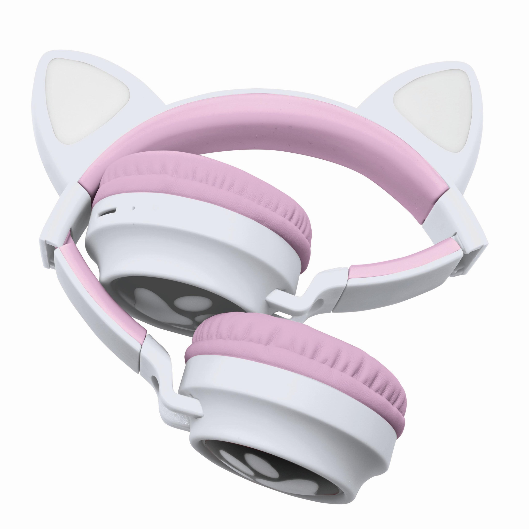 Voir la diapositive 4 : Lexibook Casque sans fil rechargeable lumineux avec oreilles de chat
