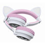 Voir la diapositive 4 : Lexibook Casque sans fil rechargeable lumineux avec oreilles de chat