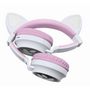 Voir la diapositive 4 : Lexibook Casque sans fil rechargeable lumineux avec oreilles de chat