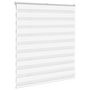 Voir la diapositive 3 : VIDAXL Store zebre blanc 125x100 cm largeur du tissu 120,9cm polyester