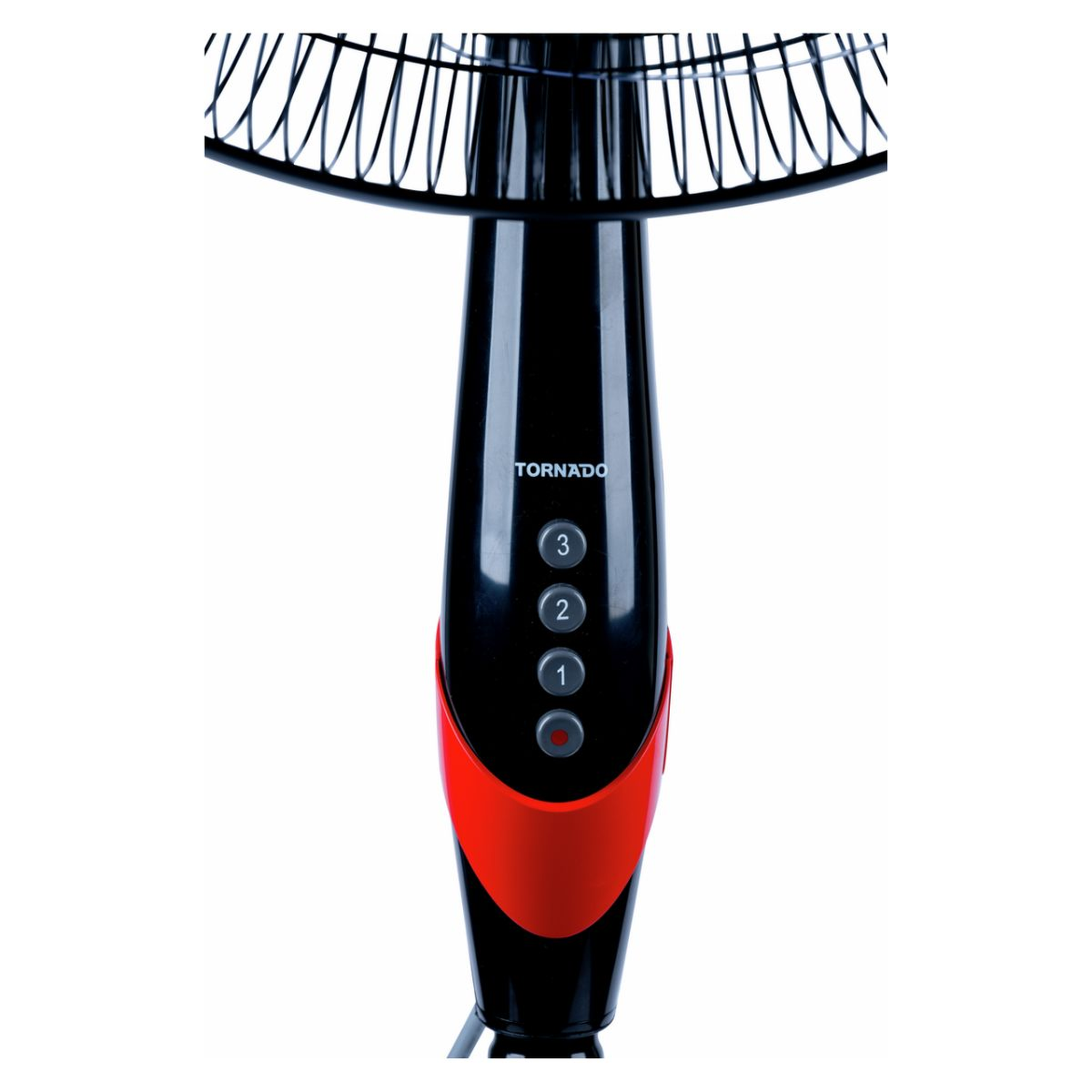 Voir la diapositive 3 : TORNADO Ventilateur sur pied rouge/noir – Tornado EFS‑111M